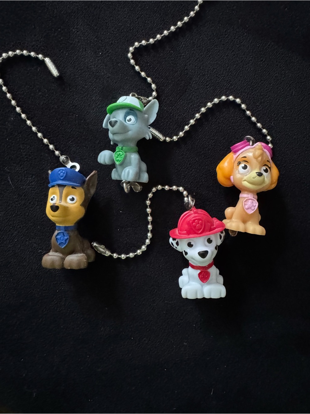 Paw Patrol Ceiling Fan/Light chain pulls (set of 4)